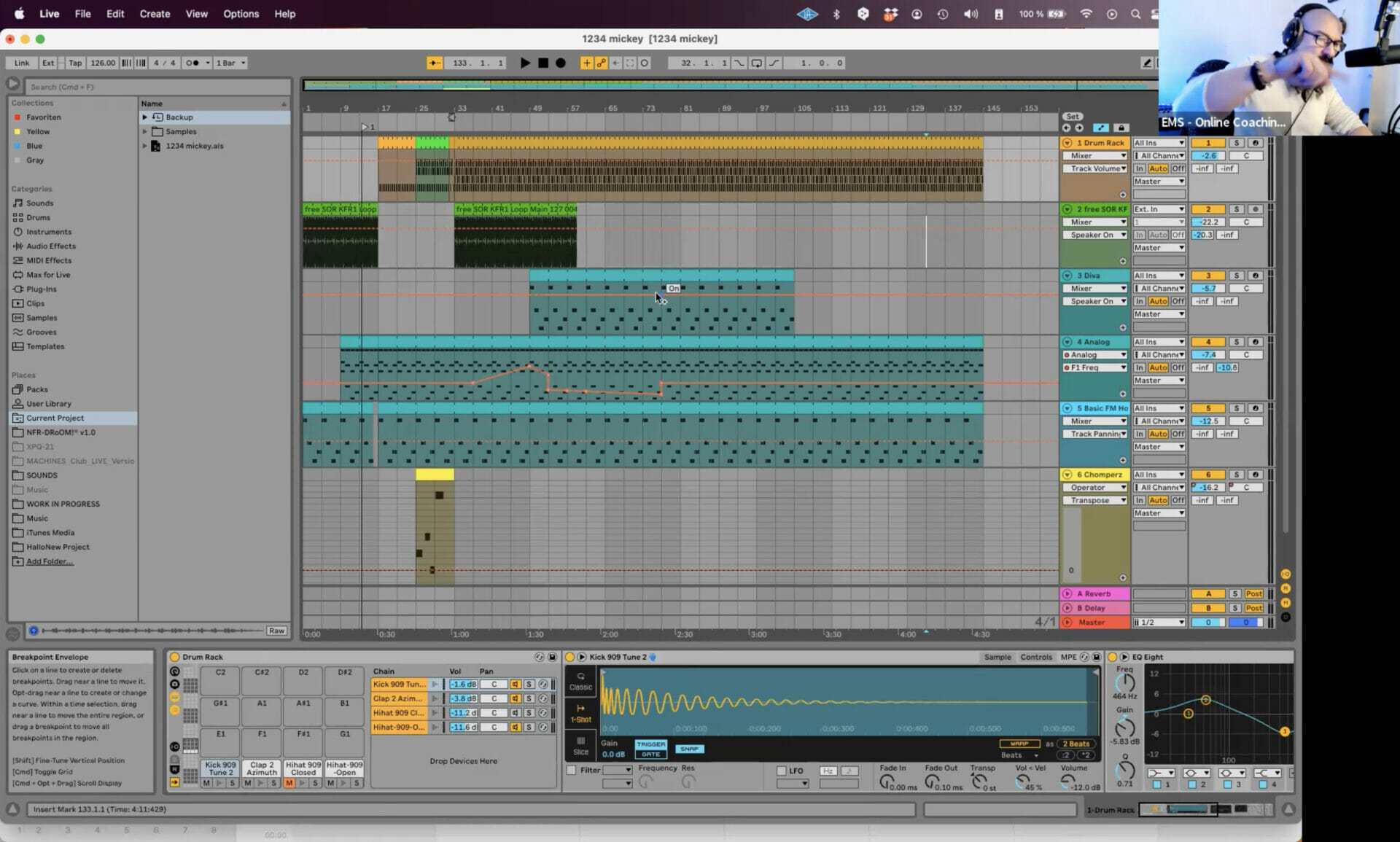 crash kurs 2 mit Ableton live meinen eigener Track produzieren